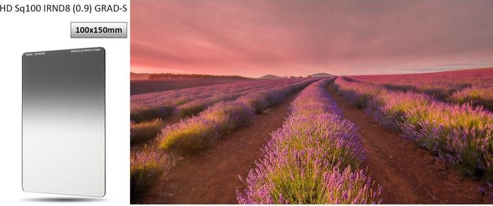 Produktbild Hoya HD Sq100 IRND8 Graufverlauffilter 100x150mm (ND- / Grauverlauffilter, 100 mm)