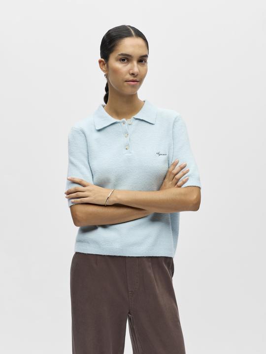 Produktbild Object Gestricktes Poloshirt (S)