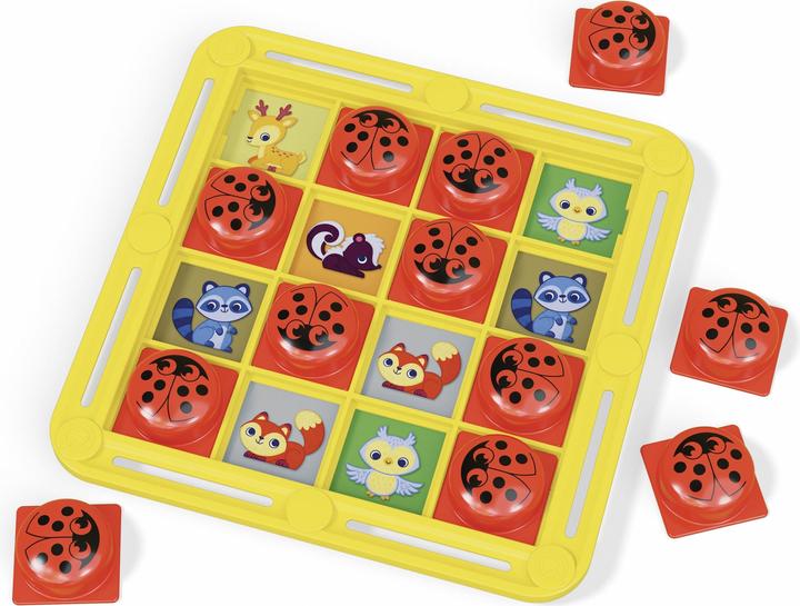 Actual product image Quercetti FantaMemo Ladybug Nature (Italian)