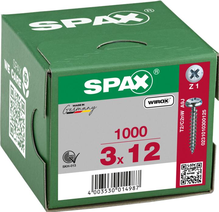 Actual product image Spax Chipboard screws (1000 Screws per piece)