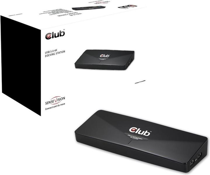 Produktbild Club 3D Csv-3103d (USB-B, 9 Ports)
