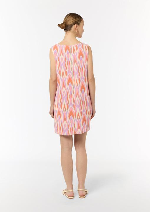 Produktbild Comma Kleid Gemustertes Crêpekleid ohne Ärmel (42)