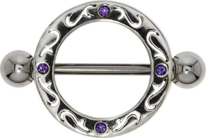 argenté, Violet