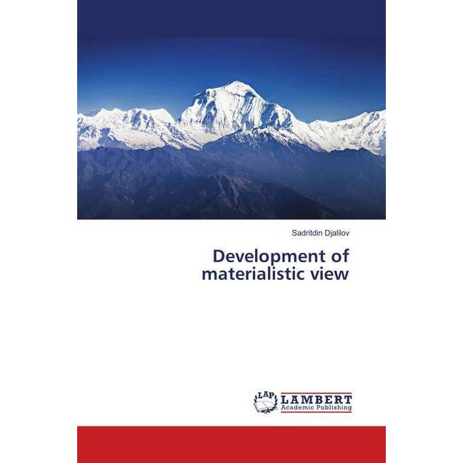 Development of materialistic view, Sachbücher von Sadritdin Djalilov