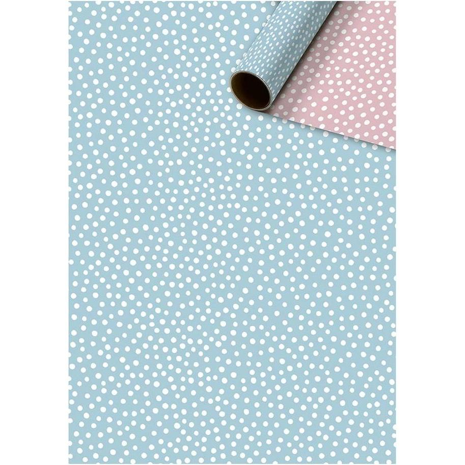 Stewo, Geschenkverpackung, Geschenkpapier 70x150cm Copo blau hell (Geschenkpapier)