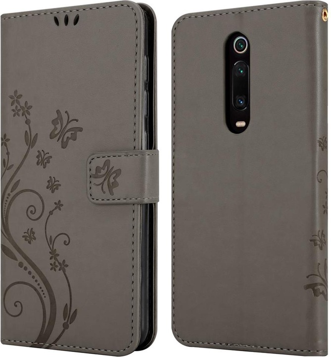 Produktbild Cadorabo Flower Book Cover (Xiaomi Mi 9T Pro, Xiaomi Redmi K20 Pro, Xiaomi Redmi K20)