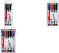 Produktbild STABILO OHPen (Grün, Rot, Blau, Schwarz, Orange, Braun, 0.70 mm, 6 x)