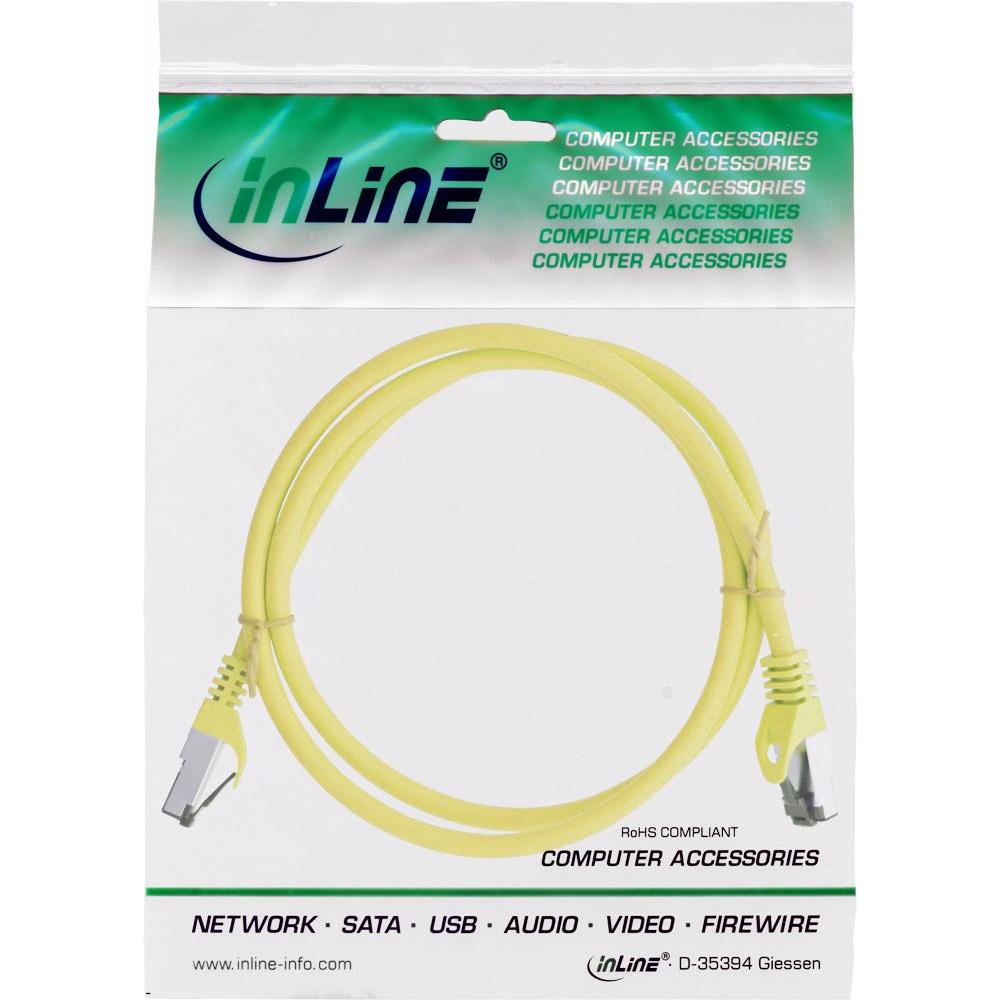 Thumbnail - InLine Netzwerkkabel (S/FTP, CAT8.1, 1 m), Netzwerkkabel