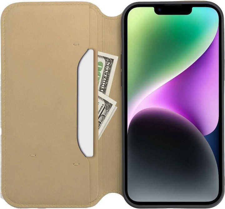 Produktbild OEM Book case DUAL POCKET Book case for SAMSUNG A25 5G gold (Samsung Galaxy A25 5G)