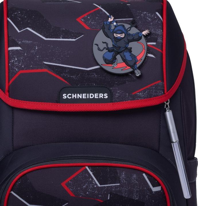 Produktbild Schneiders Schultaschenset Shadow Spy black red (19 l)