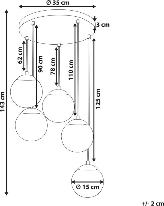 Produktbild Beliani Noel (E14)