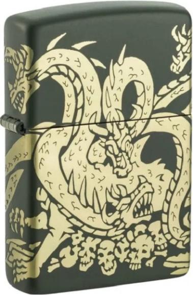 Actual product image Zippo Lighter | Dragon Design