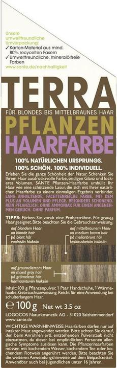 Immagine prodotto Sante Piante colore dei capelli (Terra)