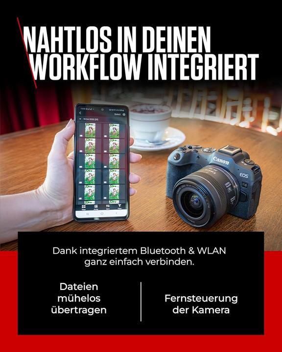 Actual product image Canon EOS R8 (EU) (24.20 Mpx, Full frame)