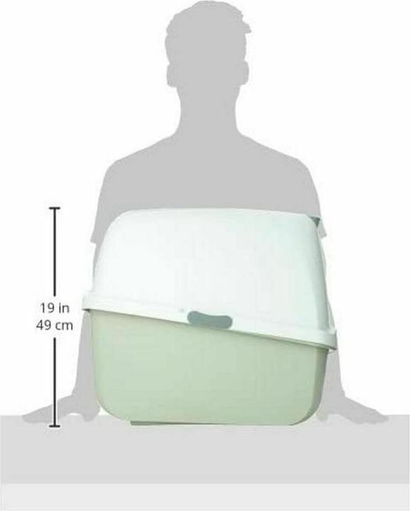 Actual product image Catit Cat litter box (Cat litter box closed)
