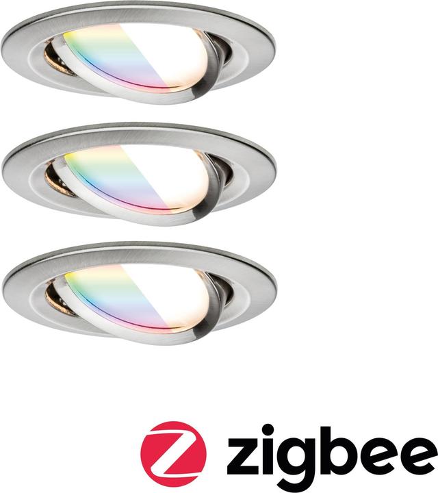 Produktbild Paulmann Einbauleuchte Nova Set Zigbee (500 lm)