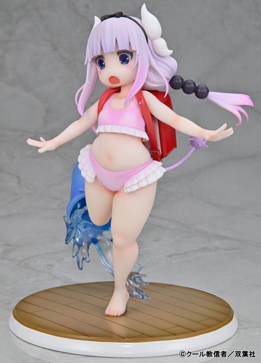 Actual product image Kaitendoh Mishiranu Joshikousei ni Kankinsareta Mangaka no Hanashi PVC Statue 1/6 Kanna Kamui Swimsuit In the