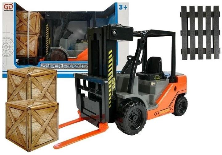 Image du produit Lean Toys Grand chariot élévateur pour palettes et cartons