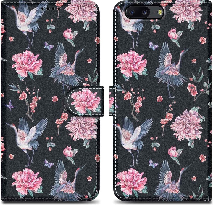 Image du produit Cadorabo Book Housse avec impression pour OnePlus 5 (OnePlus 5)