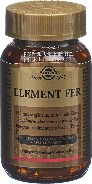 Produktbild Solgar Gentle Iron (90 Stück, Kapseln, 187 g)