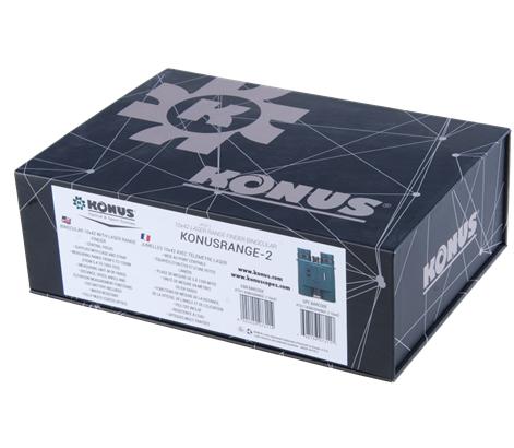 Actual product image Konus Binoculars Konusrange-2 10x42 with Rangefinder (10x, 42 mm)