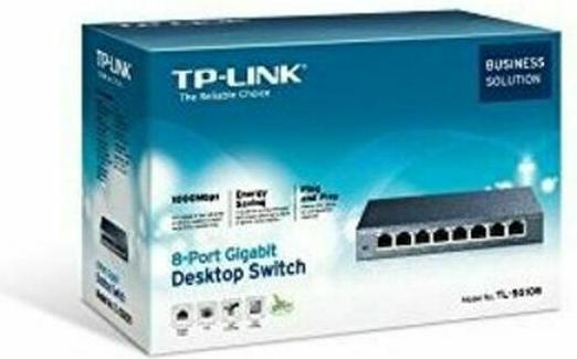 Actual product image TP-Link Tl-Sg108 (8 ports)