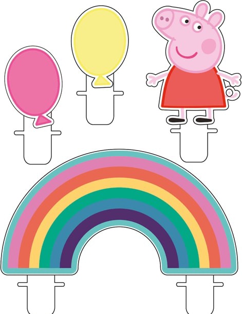 Image du produit Amscan Bougies Peppa Pig (4 x)