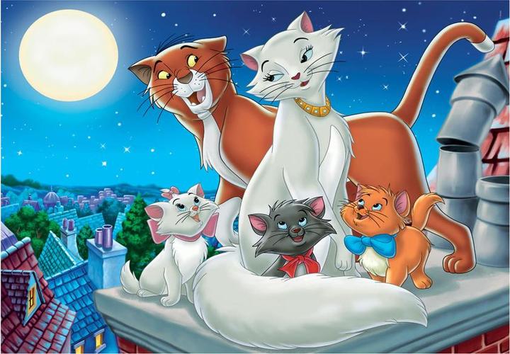 Actual product image Clementoni Puzzle Super Colour Disney Animals, 30 pieces.