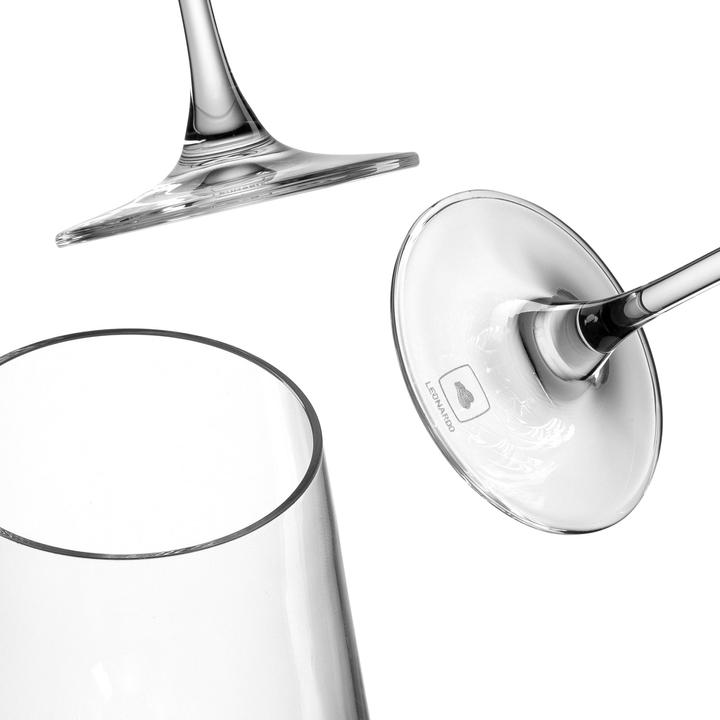 Produktbild Leonardo Trinkglas Puccini 120 ml, 6 Stück, Transparent, Glas (12 cl, 6 Gläser, Sektgläser)
