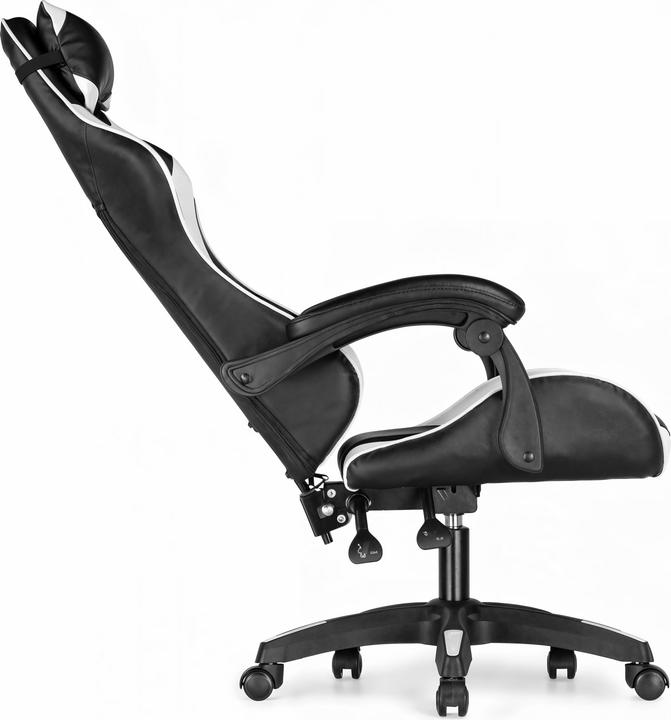 Actual product image Extralink Gaming chair | office swivel bucket black-white G-526