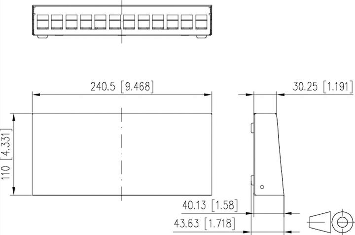 Produktbild Metz Connect 130861-1202KE Keystone AP-Geh 12 Port