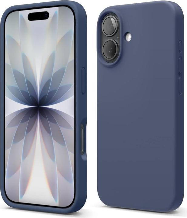 Screenguard Liquid Silicone Navy Case (Apple iPhone 17)