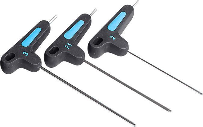 Produktbild PRO Innensechskantset 2 / 2,5 / 3 Schw Stahl Mit Dual Compound Griff