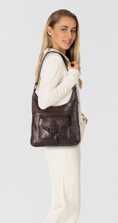 Produktbild Harbour 2nd Urban Poets Cameron Schultertasche Leder 24 cm