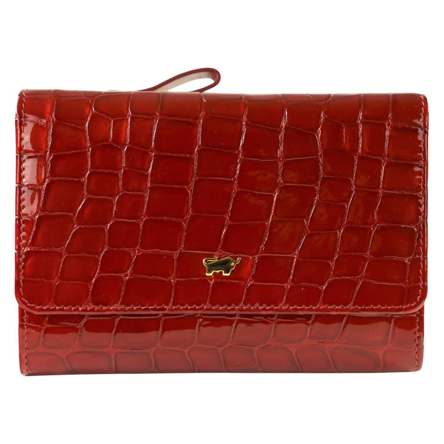 Braun Büffel, Damen, Portemonnaie, Verona Rot, Rot
