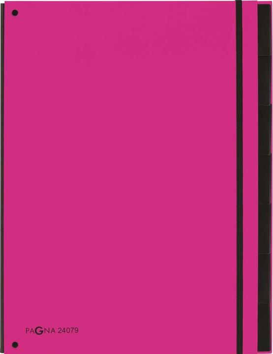 Image du produit Pagna Chemise de bureau A4 Trend Pink, 7 compartiments (A4, 1x)