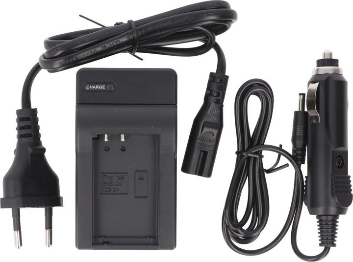 Produktbild AccuCell Ladegerät Nikon EN-EL20, EN-EL20a (Kamera Akku Ladegerät)