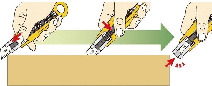 Actual product image Olfa Sikkerhedskniv non-slip SK-5 (Cutters)