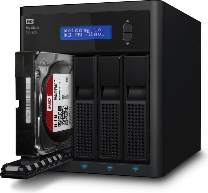 Actual product image WD My Cloud EX4100 (4 x 4 TB, WD Red)