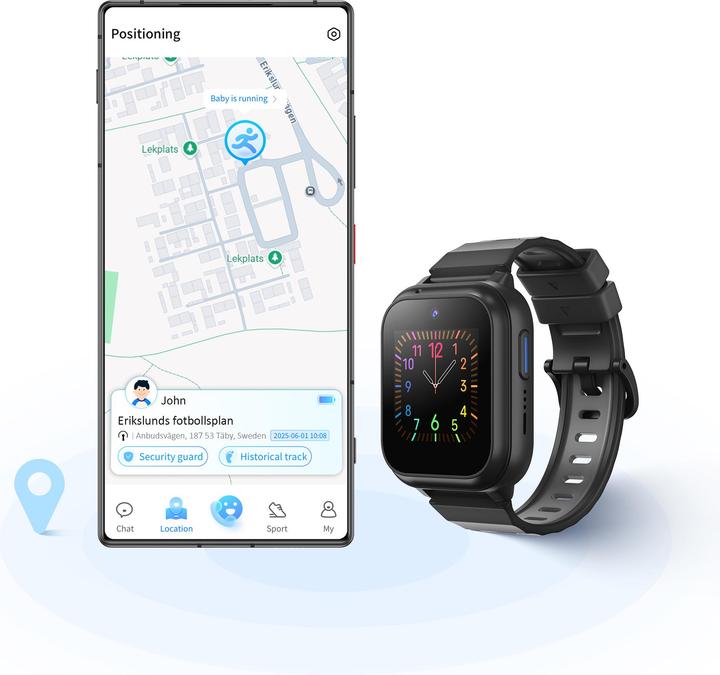 Produktbild ZTE Kids Watch K2 Pro Blue (45 mm)