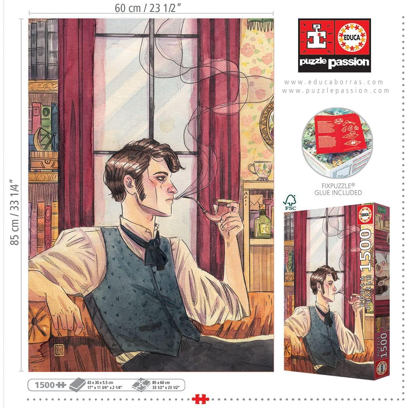 Thumbnail - Educa Sherlock Esther Gili Puzzle (1500 Teile)