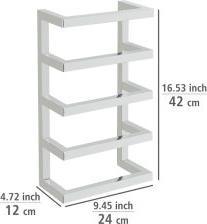 Produktbild Wenko Wand Handdoekrek Fondiro RVS glanzend 24x42cm - Handdoekhouder - Handdoekenrek (25781100)