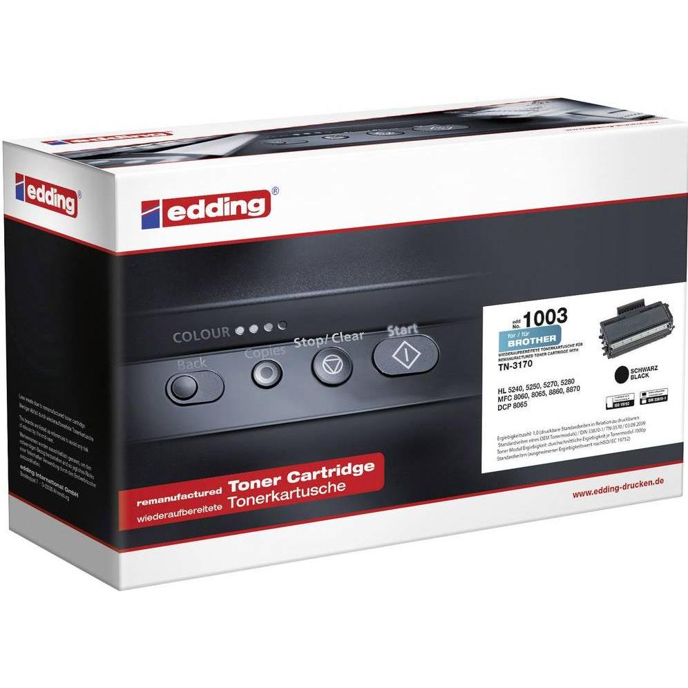 Edding, Toner, EDD-1003 - 7000 Seiten - Schwarz - 1 Stück(e) (BK)