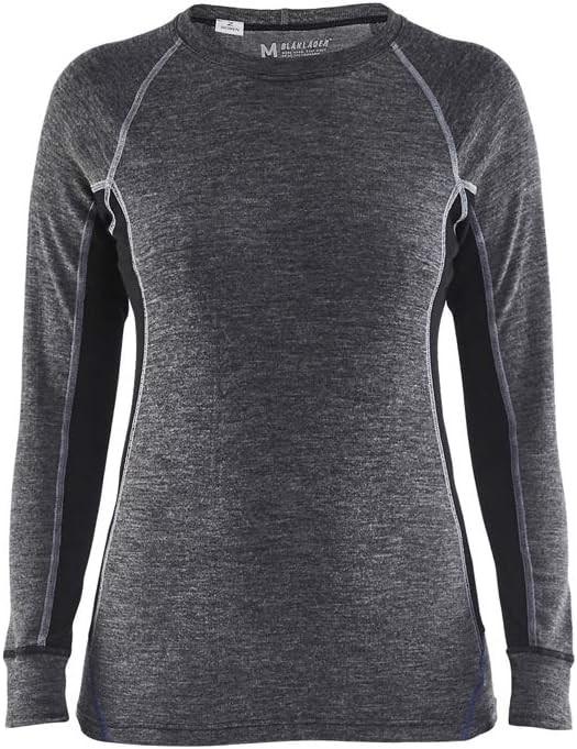 Produktbild Blakläder Damen Unterhemd WARM grau / schwarz (XXL)