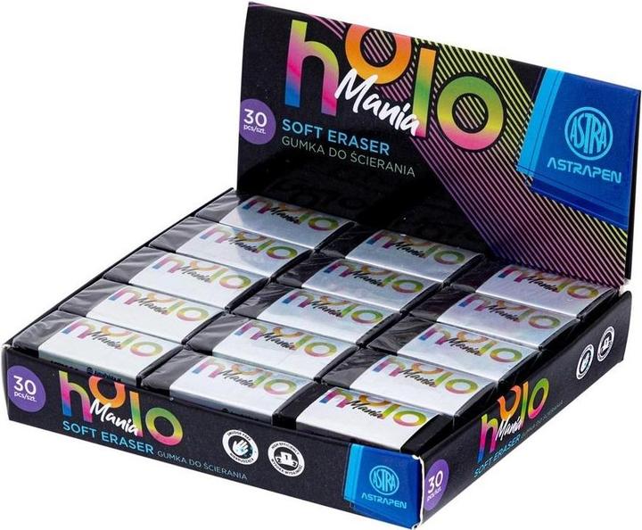 Astra Schwarzer Radiergummi (30 Stück)