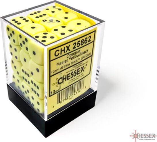Actual product image Chessex 12mm d6 Opaque
