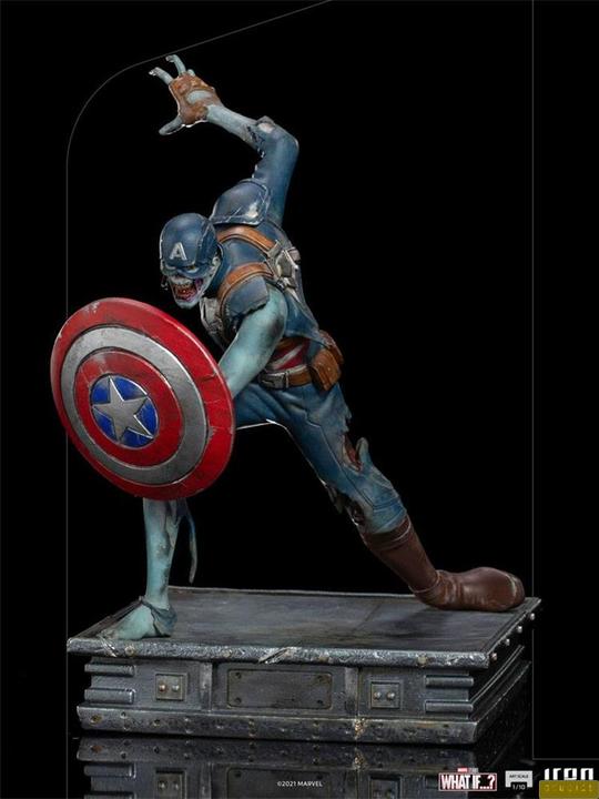 Produktbild Iron Studios ST What If...? : Captain America Zombie Art Scale 22 cm