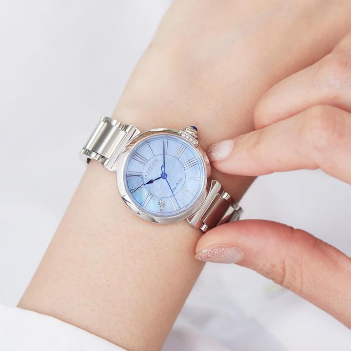 Image du produit Citizen EM1060-87N Eco-Drive Elegance Montre femme 30mm 5ATM (Horloge analogique, 30 mm)