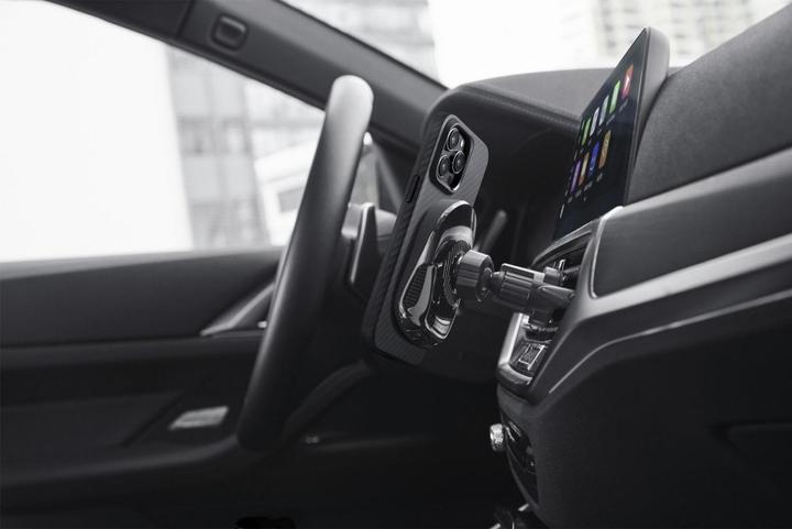 Immagine prodotto Pitaka Custodia MagEZ Pro per iP 15 Pro Max (Nero/Grigio Twill) 1500D (Apple iPhone 15 Plus)