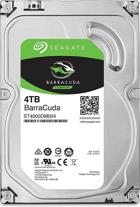 Actual product image Seagate BarraCuda (4 TB, 3.5", SMR)